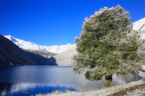 Vernagtsee im Winter